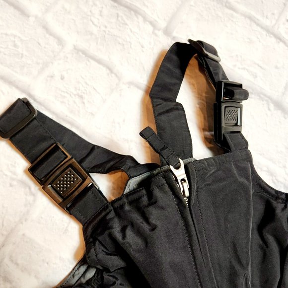 New Unisex 3T Waterproof Squall Snow Bib Black Grow a Long - Picture 7 of 14